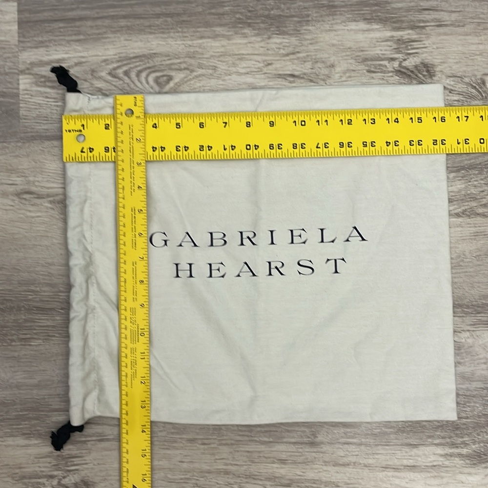 Gabriela Hearst Off White with Navy Blue Letters Dust Bag Approximately 16" X14" - Picture 5 of 7